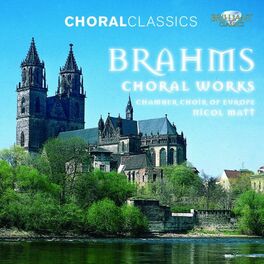 Album cover of Brahms: Choral Works