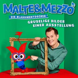 Album cover of Malte & Mezzo: Gruselige Bilder einer Ausstellung (Die Klassikentdecker)
