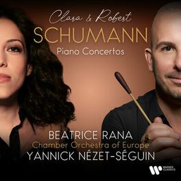 Album cover of Clara & Robert Schumann: Piano Concertos