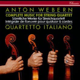 Album cover of Webern: Complete Music for String Quartet