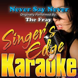 Album cover of Never Say Never (Originally Performed by the Fray) [Karaoke Version]