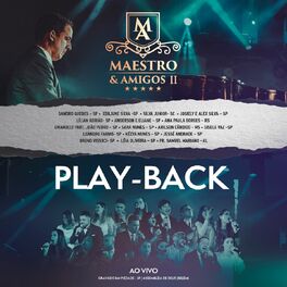 Album cover of Maestro e Amigos, Vol. 2 (Ao Vivo) [Playback]