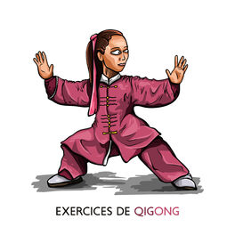 Album cover of Exercices de Qigong - Musique pour la Méditation et la Pratique du Yoga