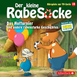 Album cover of Das Hofturnier, Die Waldprüfung, Bruder-Alarm! (Der kleine Rabe Socke - Hörspiele zur TV Serie 10)