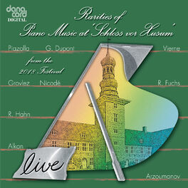 Album cover of Rarieties of Piano Music at Schloss vor Husum from the 2018 Festival