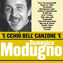 Album cover of 'E cchiù bell' canzone 'e Domenico Modugno