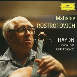 Album cover of Haydn: Piano Trios & Cello Concerto - Mstislav Rostropovich