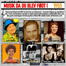 Album cover of Musik da du blev født i 1955