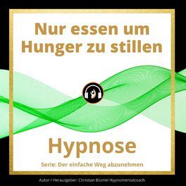 Album cover of Nur essen um Hunger zu stillen (Hypnose)