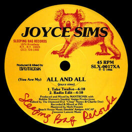 Album cover of (You Are My) All and All