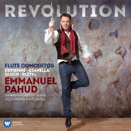Album cover of Revolution - Flute Concertos by Devienne, Gianella, Gluck & Pleyel