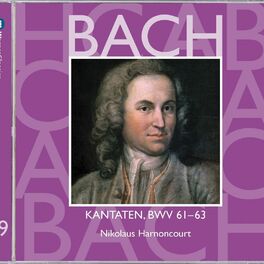 Album cover of Bach, JS : Sacred Cantatas BWV Nos 61 - 63