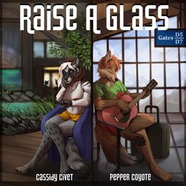 Album cover of Raise A Glass (feat. Pepper Coyote)