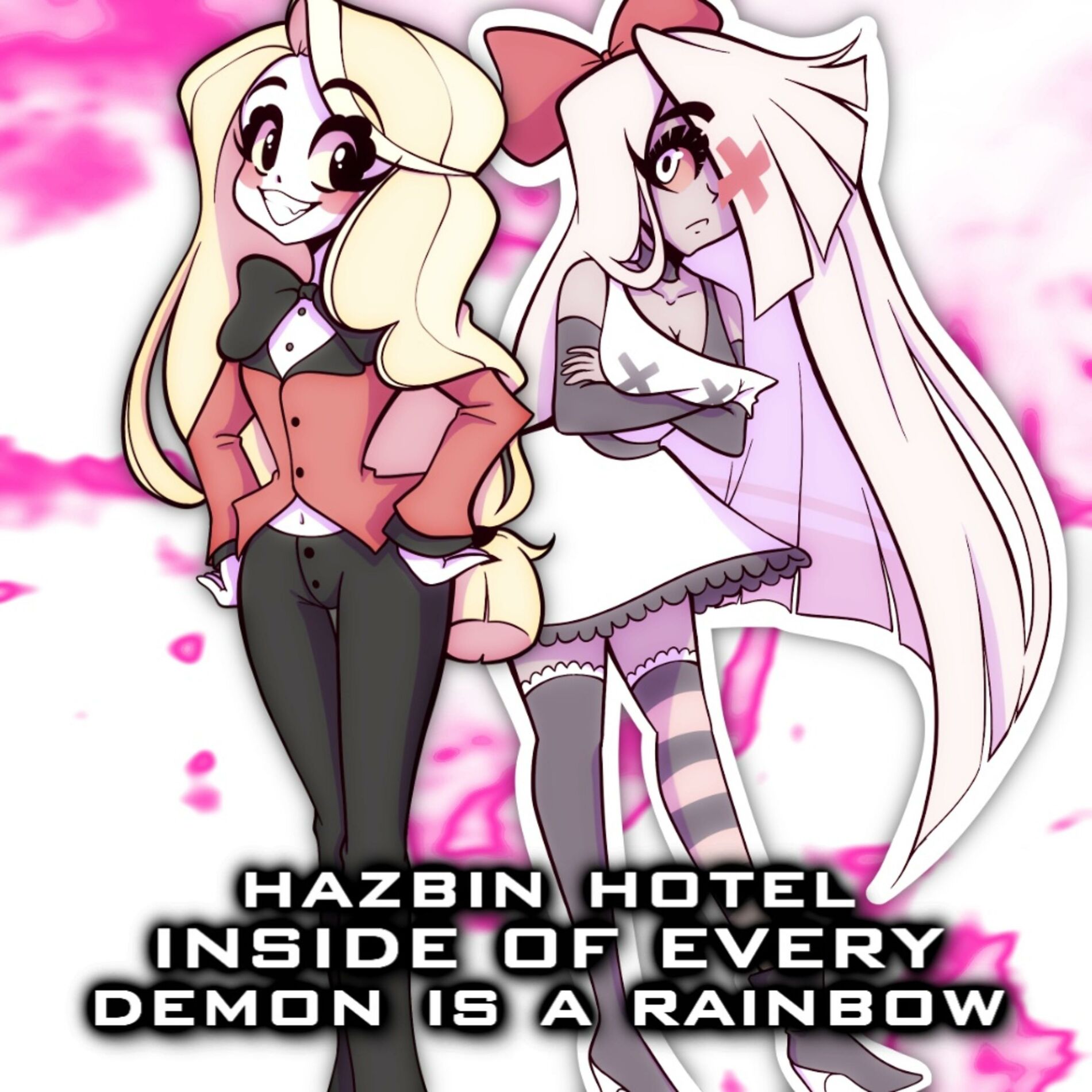 Frostfm - Hazbin Hotel: Inside of Every Demon Is a Rainbow: listen with  lyrics | Deezer