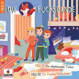 Album cover of Folge 29: Fall 57: Die abgehauenen Tücher/Fall 58: Die frechen Perlendiebe