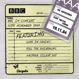 Album cover of BBC in Concert (10 November 1984)