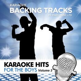 Album cover of Karaoke Hits for Boys, Vol. 3