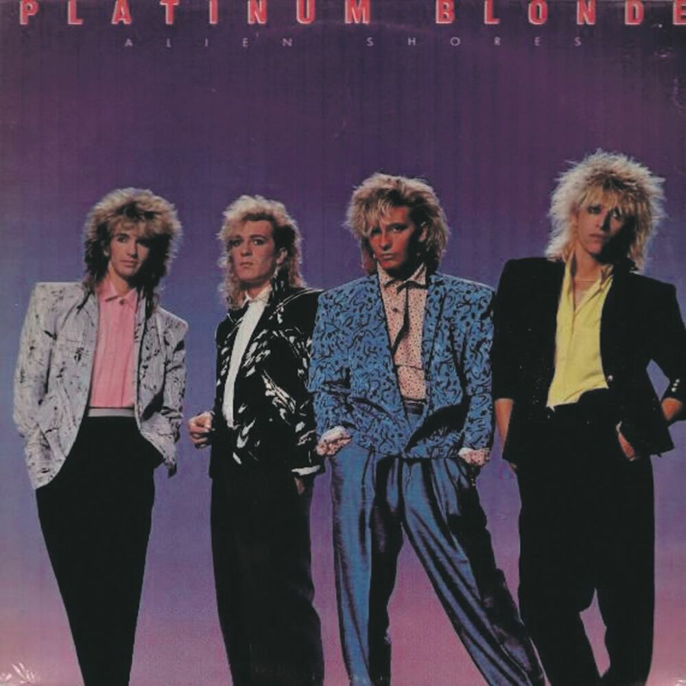 Blonde слушать песни. Blondie Band. Группа Platinum. Platinum blonde Band. Платина группа.