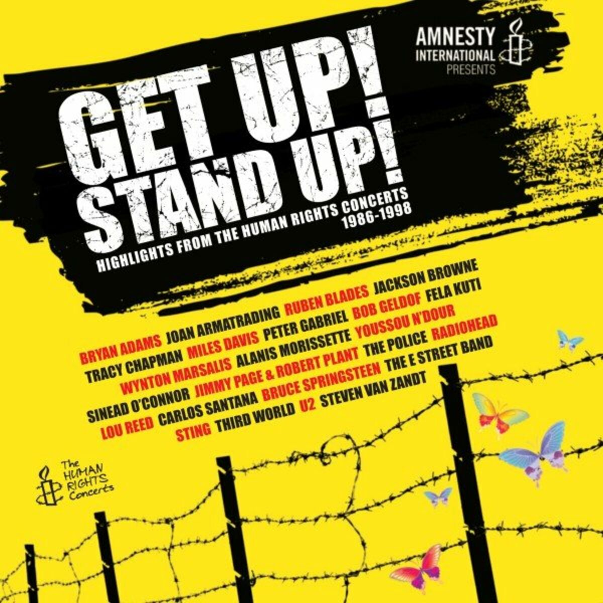 Various Artists - Get Up! Stand Up! (Highlights from the Human Rights  Concerts 1986-1998): lyrics and songs | Deezer