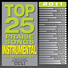 Album cover of Top 25 Praise Songs Instrumental 2011