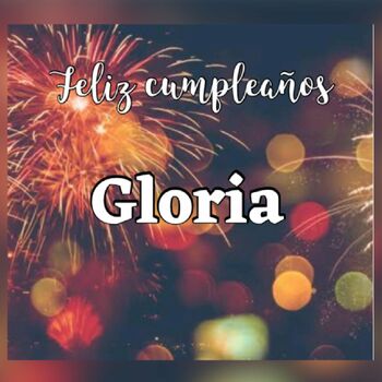 Feliz cumpleaños Gloria cover