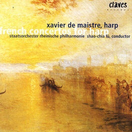 Album cover of Romantic French Concertos & Pieces for Harp & Orchestra