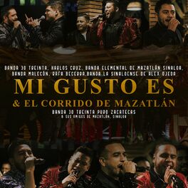 Album cover of Mi Gusto Es & El Corrido De Mazatlán (Puro Zacatecas y sus Amigos De Mazatlán Sinaloa)
