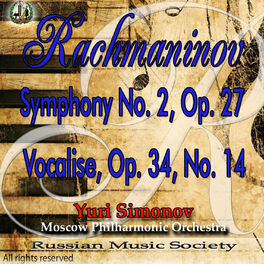 Album cover of Sergei Rachmaninov: Symphony No. 2 In e Minor, Op. 27 & Vocalise