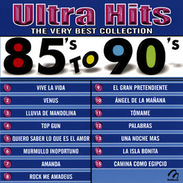 Album cover of Ultra Hits - The Very Best Collection - 85's To 90's