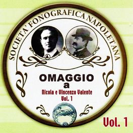 Album cover of Omaggio a Nicola e Vincenzo Valente, Vol. 1