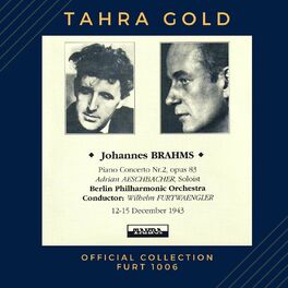 Album cover of Furtwängler dirige Brahms : Piano Concerto n° 2 / 1943