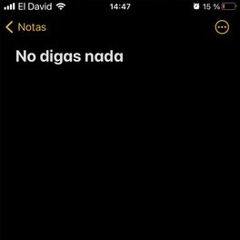 Album cover of No digas nada