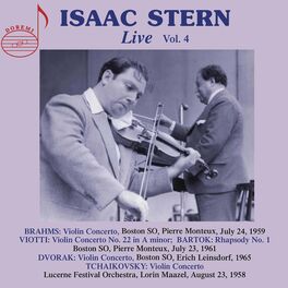 Album cover of Isaac Stern, Vol. 4 (Live)