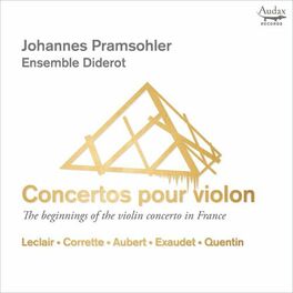 Album cover of Concertos pour violon