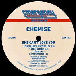 Album cover of She Can't Love You (Purple Disco Machine Edit)