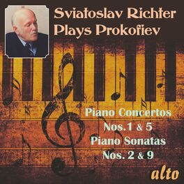 Album cover of Sviatoslav Richter Plays Prokofiev