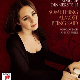 Album cover of Something almost being said: Music of Bach and Schubert