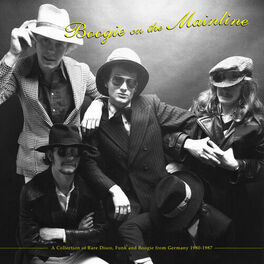 Album cover of Boogie on the Mainline – a Collection of Rare Disco, Funk and Boogie from Germany 1980-1987