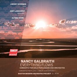 Album cover of Nancy Galbraith: Everything Flows - Concerto for Solo Percussion and Orchestra