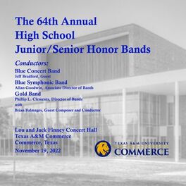 Album cover of Texas A&M Commerce - 64th Annual High School Jr./Sr. Honor Bands (2022) (live)