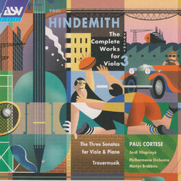 Album cover of Hindemith: The Complete Works for Viola Vol.3