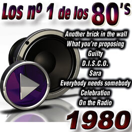 Album cover of Los no. 1 de los 80'S (1980)