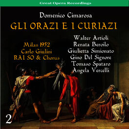 Album cover of Cimarosa: Gli Orazi e i Curiazi, Vol. 2