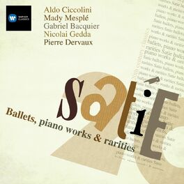 Album cover of Satie: Parade; Relache; Mercure - Poses plastiques en trois tableaux; Messe des pauvres etc