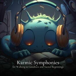 Album cover of * Karmic Symphonies for Walking to Goodness and Sacred Beginnings *