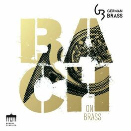 Album cover of Bach on Brass