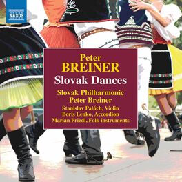 Album cover of Peter Breiner: Slovak Dances, Naughty & Sad