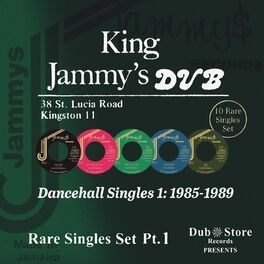 Album cover of Dancehall Singles 1: 1985-1989 (feat. King Jammys)