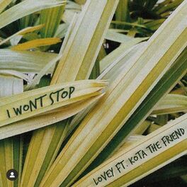 Album cover of I Wont Stop (feat. Kota the Friend)
