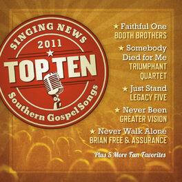Album cover of Singing News Top Ten Southern Gospel Songs of 2011